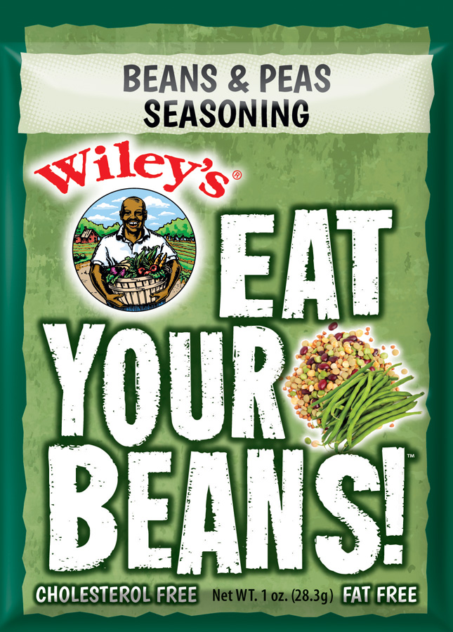 Wiley's Beans and Peas Seasonings -6 (SIX) Packets